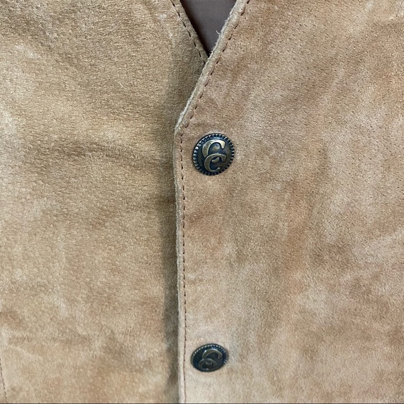 Cripple Creek Suede Leather Western Vest - Picture 9 of 16